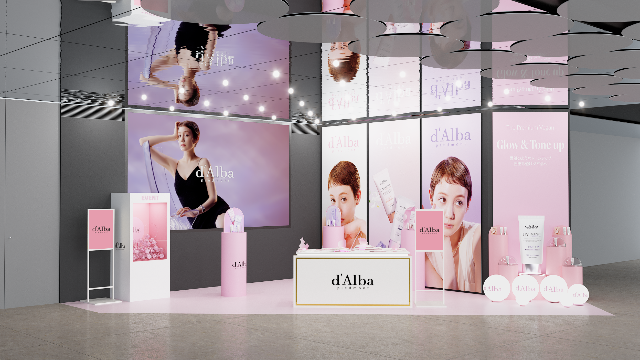 ダルバ（d'Alba）、2回目の単独ポップアップストアを@cosme OSAKAで